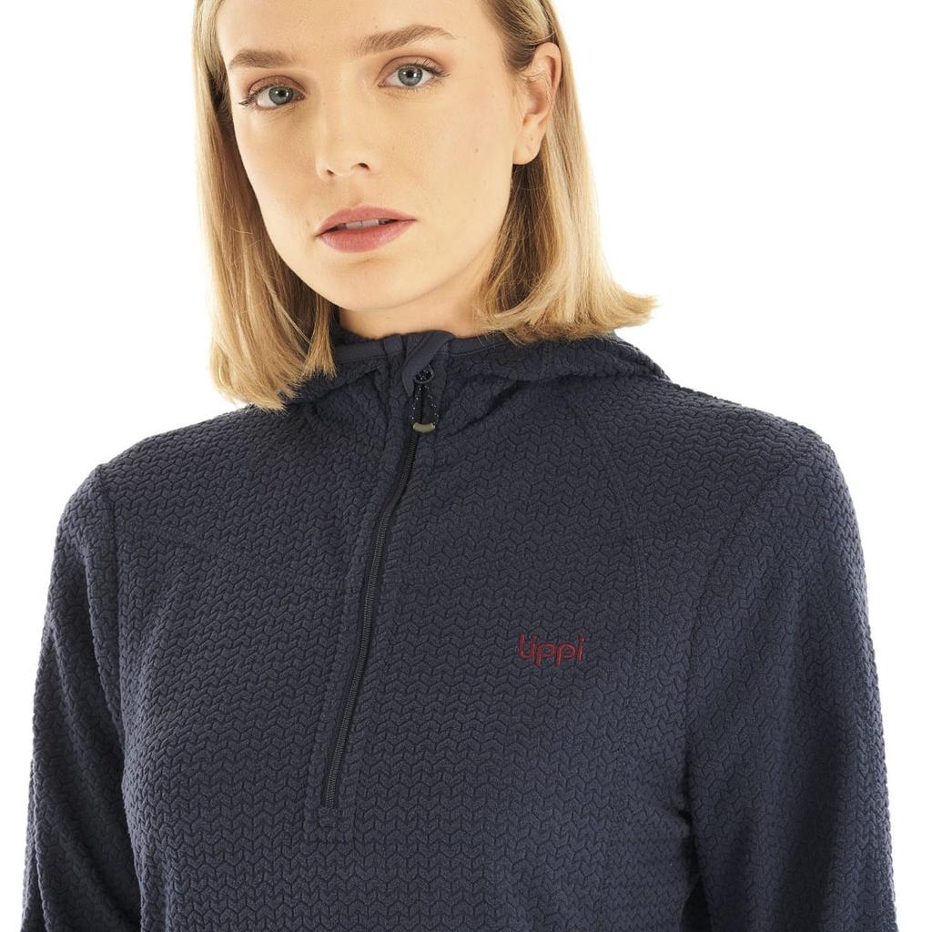 Poleron Mujer Jacaranda Nano-F 1/4 Zip Hoody