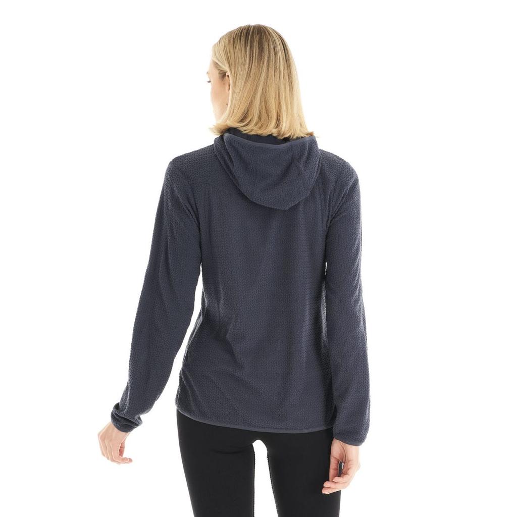 Miniatura Poleron Mujer Jacaranda Nano-F 1/4 Zip Hoody