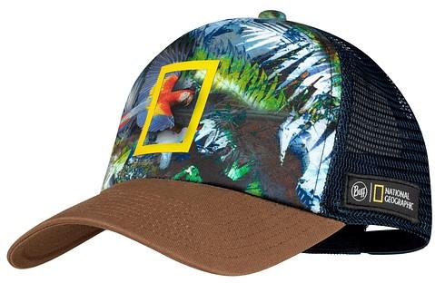 Jockey Trucker Cap Scarlett Macaw Multi