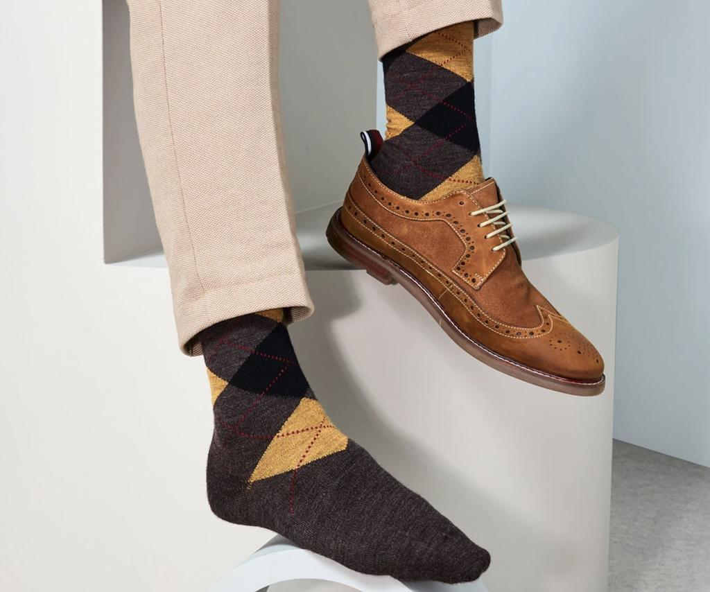 Calcetines De Vestir De Alpaca, Merino Y Bambu