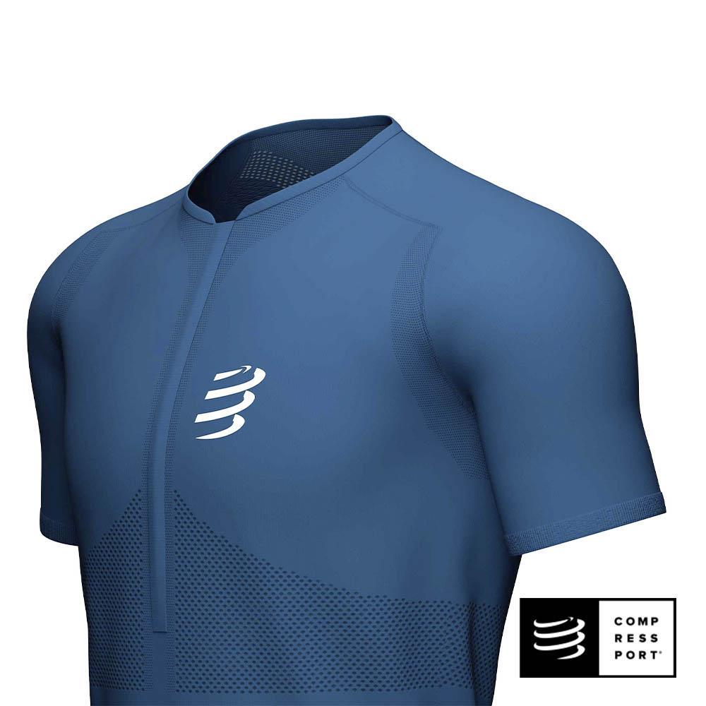 Miniatura Polera Hombre Trail Half-Zip Fitted SS Top