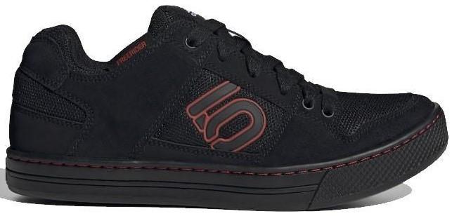 Zapatillas Bicicleta Hombre Freerider - Color: Negro-Rojo