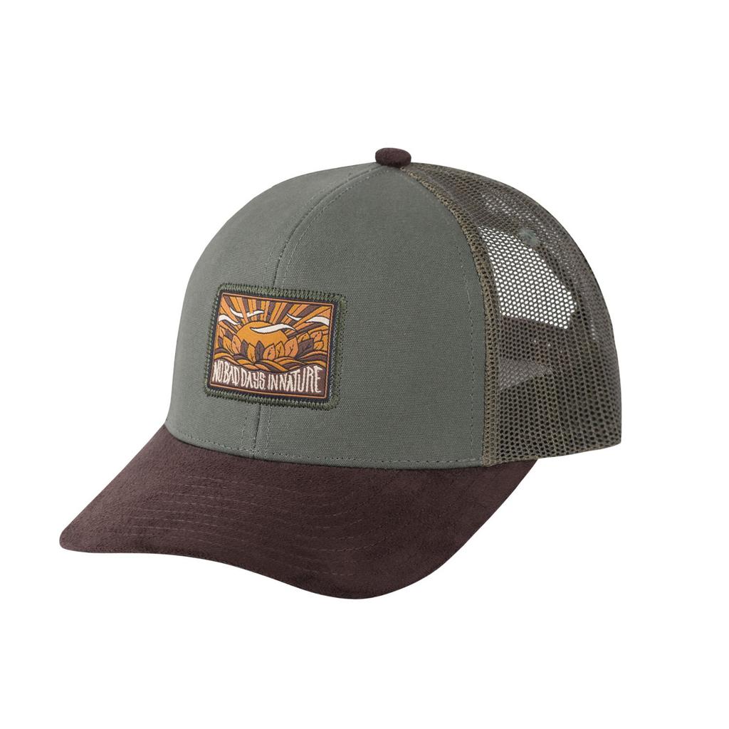 Miniatura Gorro Trucker Canvas Nbdin - Color: Verde