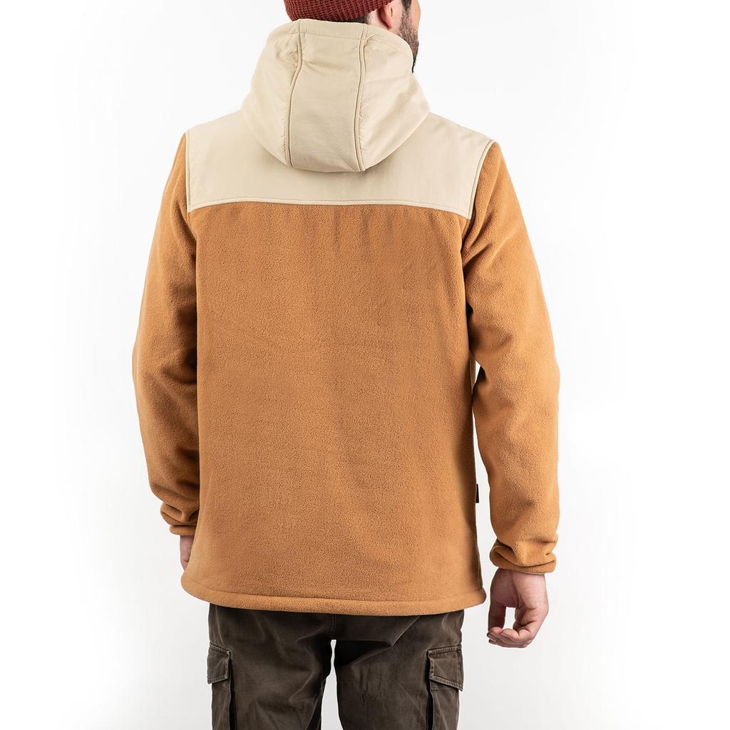 Miniatura Polar Hovenir Hoodie Hombre - Color: Brown