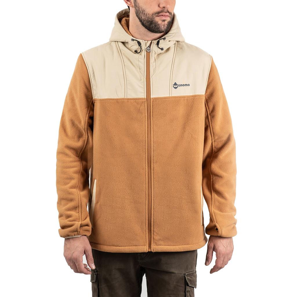 Miniatura Polar Hovenir Hoodie Hombre - Color: Brown