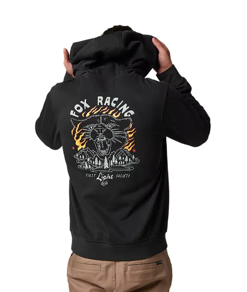 Poleron Hombre Lifestyle Parkerboss Pullover - Color: Negro