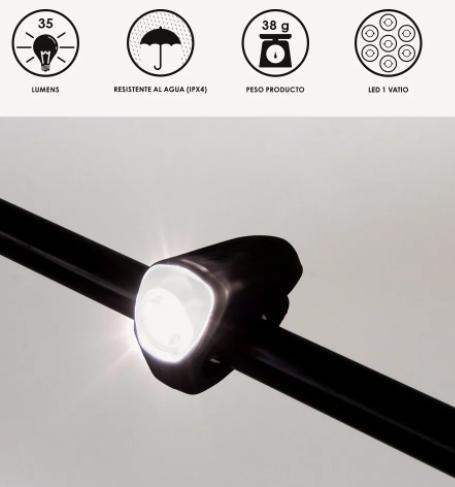 Led Delantero Recargable / 35 Lúmenes