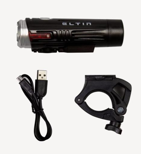 Miniatura Faro Delantero Recargable / 850 Lúmenes