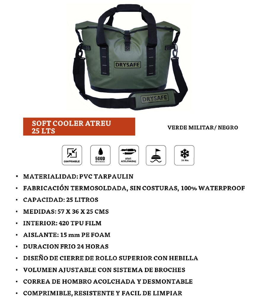 Miniatura Soft Cooler Premium 25 Lts Waterproof - Color: Verde