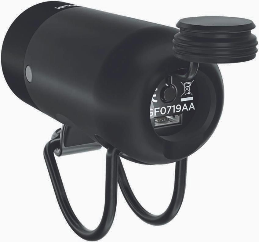 Miniatura Luz De Bicicleta Plug Front / 250 Lúmenes