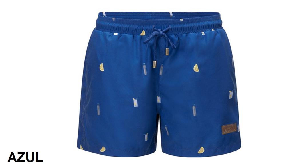 Traja De Baño Hombre Swim Trunk Bobbys Gin Tonic