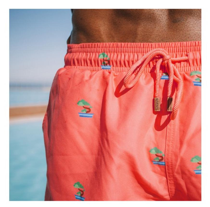Miniatura Traja De Baño Hombre Swim Trunk Bonsai
