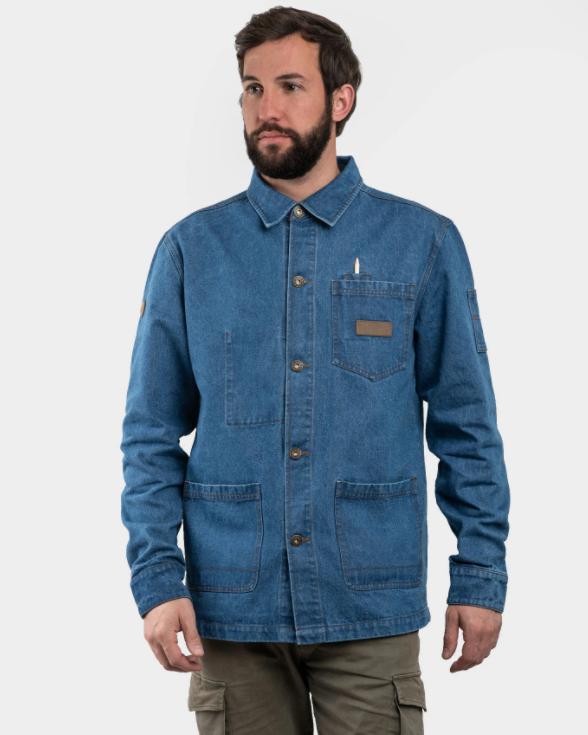 Miniatura Chaqueta Denim Harbut Hombre