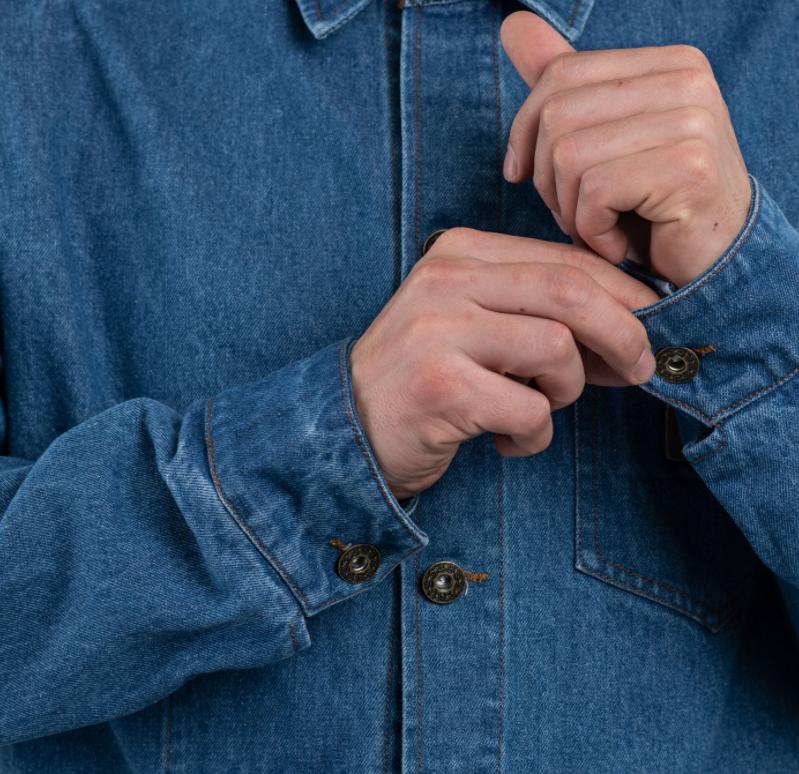 Miniatura Chaqueta Denim Harbut Hombre