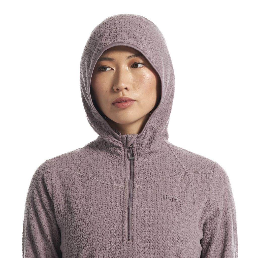 Miniatura Poleron Mujer Jacaranda Nano-F 14 Zip Hoody V22