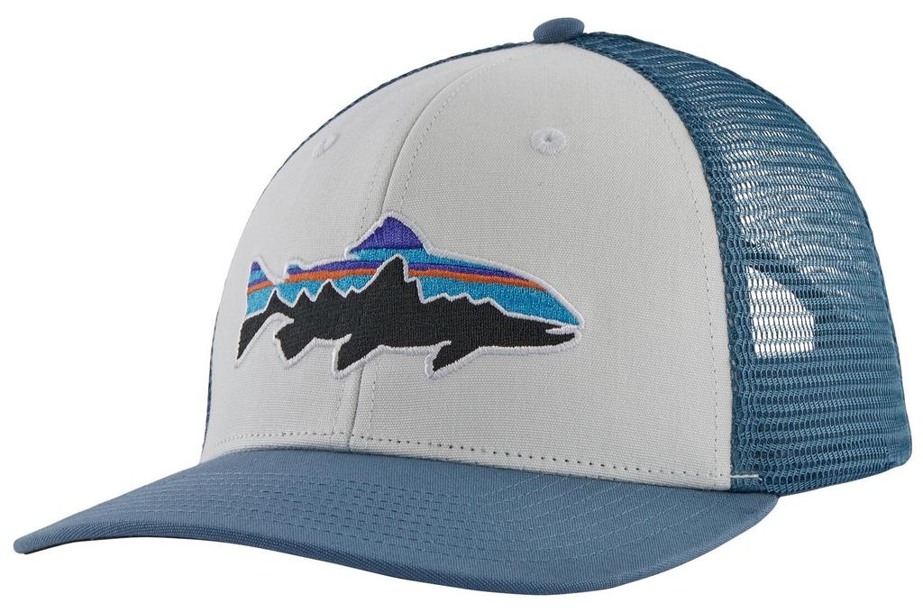 Miniatura Jockey Fitz Roy Trout Trucker Hat - Color: Celeste