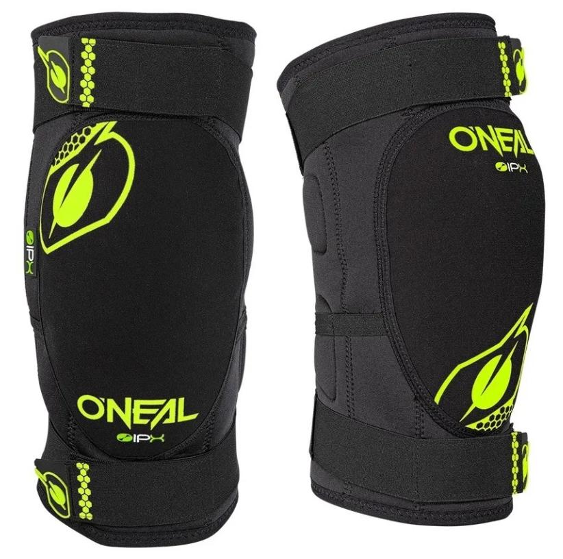 Miniatura Rodillera Dirt Guard - Color: Amarillo Neón