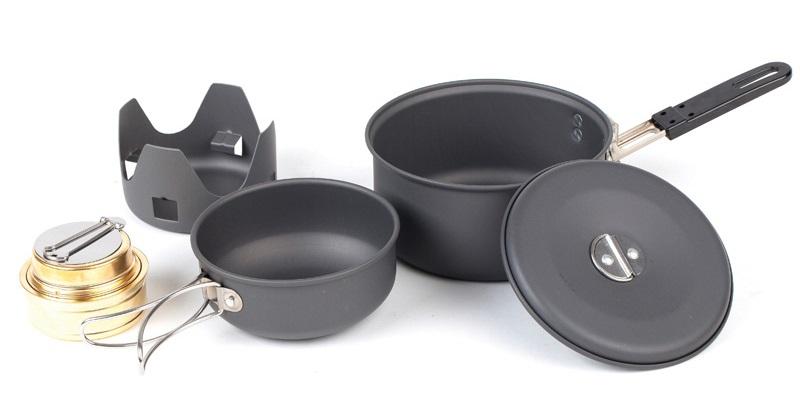 Kit de Ollas y Contenedores Mini (Incluye quemador)