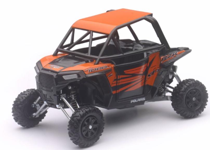 Miniatura Juguete Polaris Rzr Xp 1000 Die-Cast - Color: Rojo
