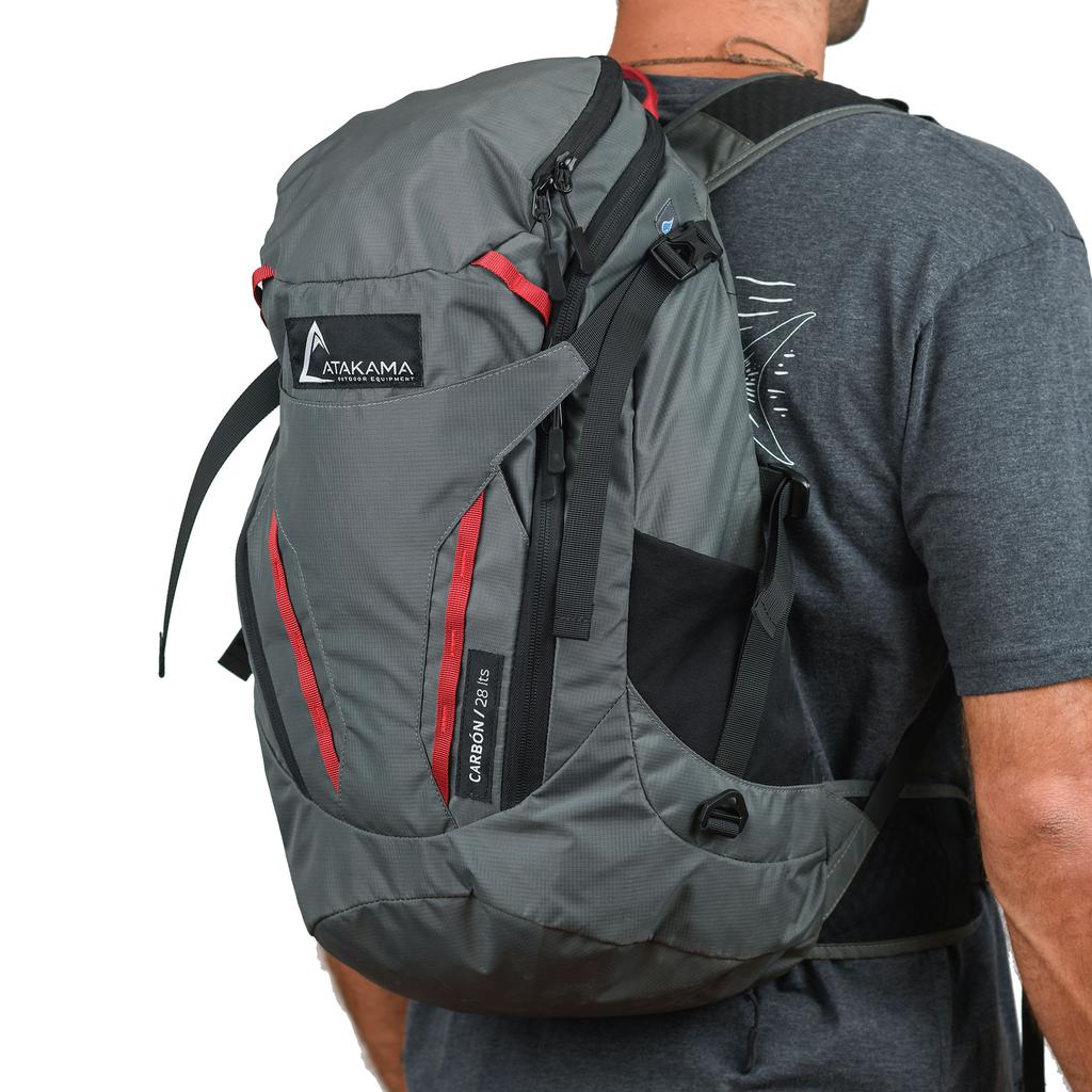 Miniatura Mochila Plegable Carbon 28L