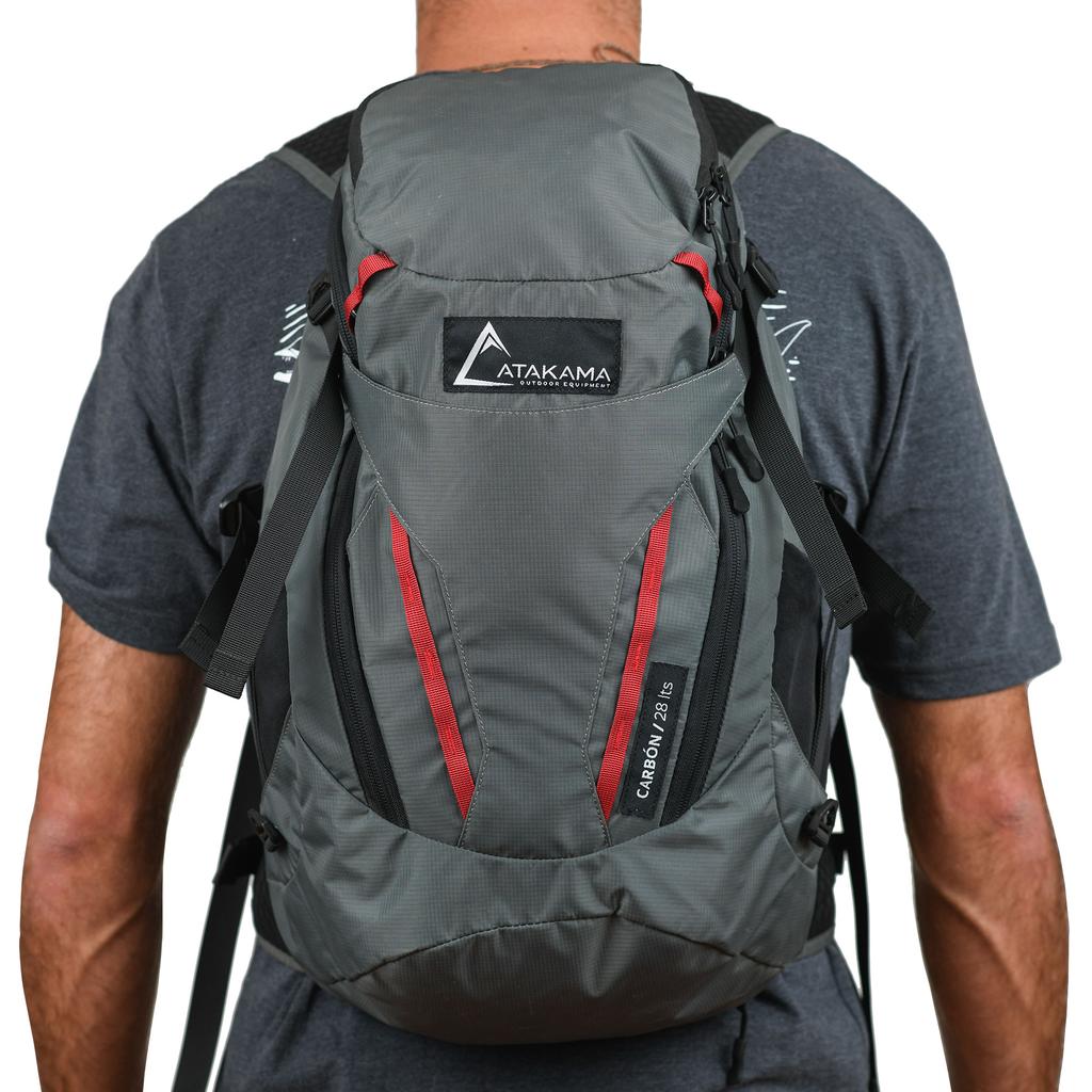 Miniatura Mochila Plegable Carbon 28L