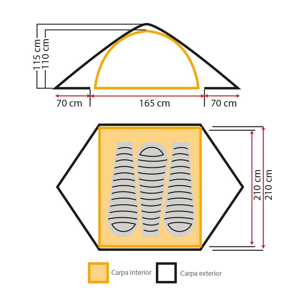 Carpa Xperience 3 Tent