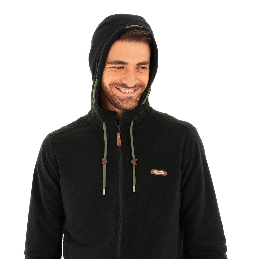 Miniatura Poleron Hombre Stripes Nano-F Full Zip Hoody I21