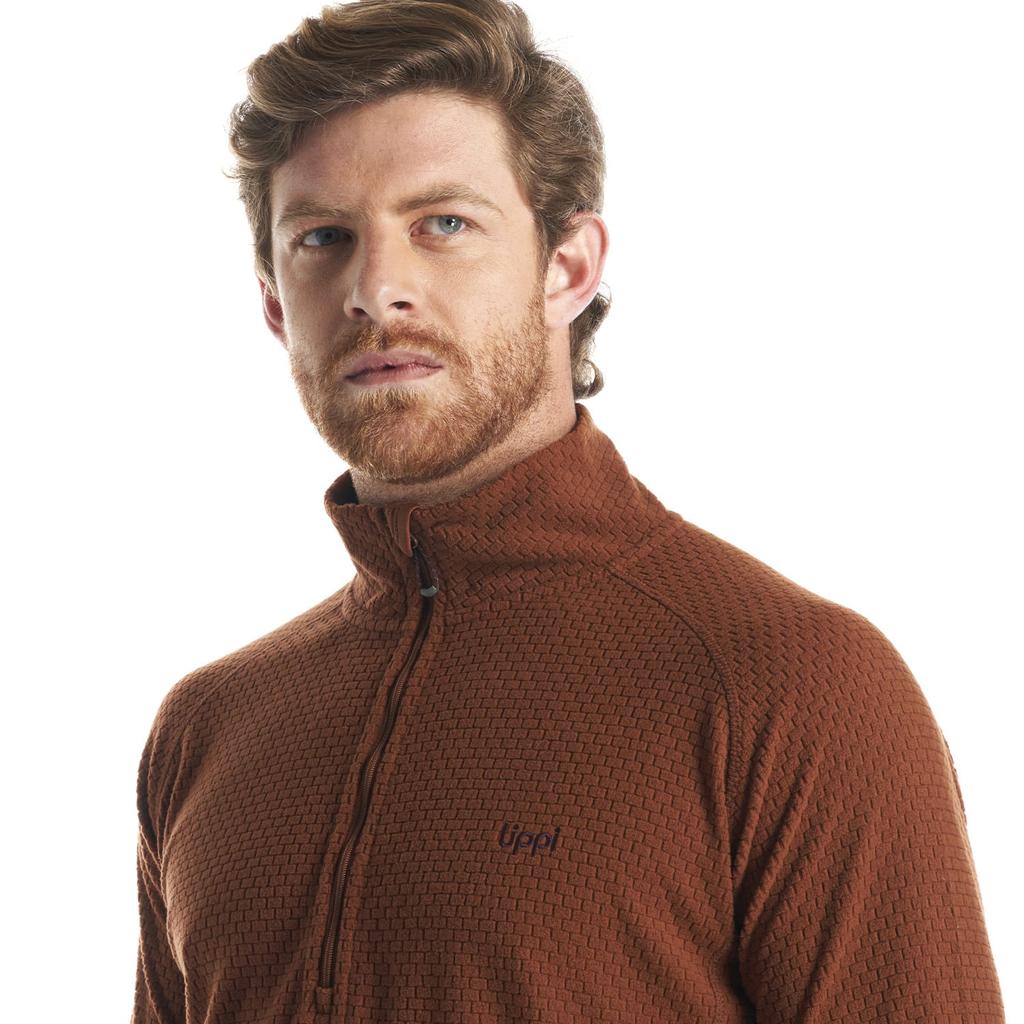 Poleron Hombre Jacaranda Nano-F 14 Zip V22