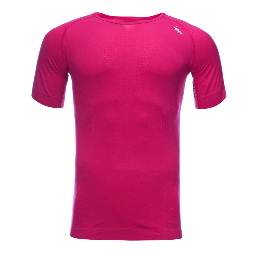 Primera Capa Hombre Skintec 1000 Seamless Top Short Sleeve V22 - Color: Fucsia