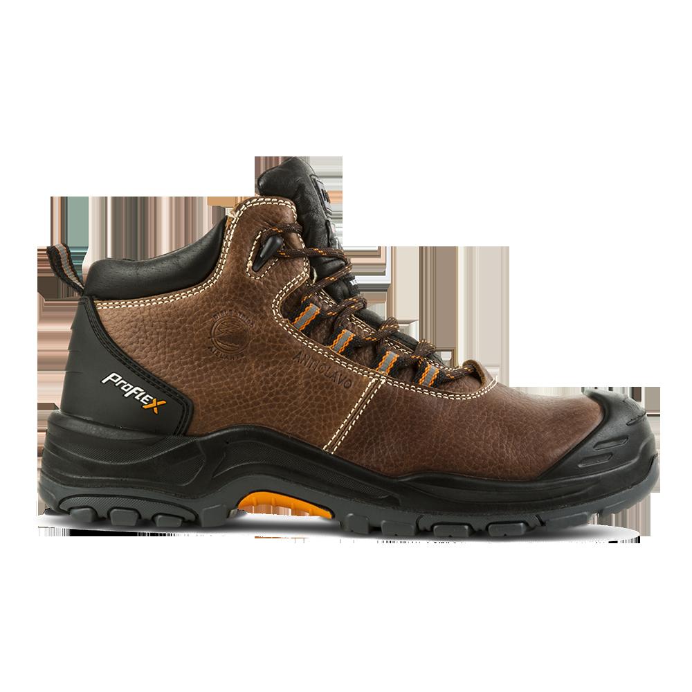 Zapato De Seguridad 132 C Botin Unisex - Color: Cafe