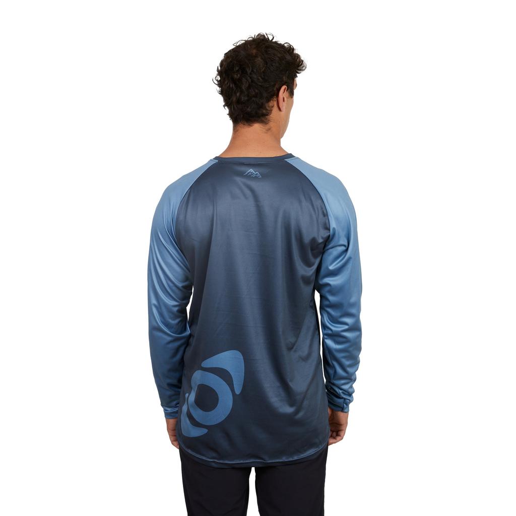 Miniatura Polera Manga Larga Hombre Mtb Guayacan