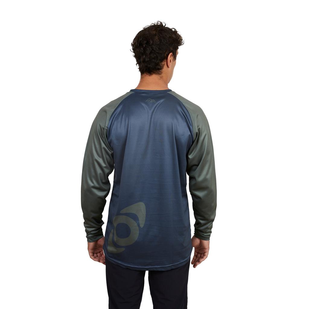 Miniatura Polera De Hombre Manga Larga Mtb Vizcacha