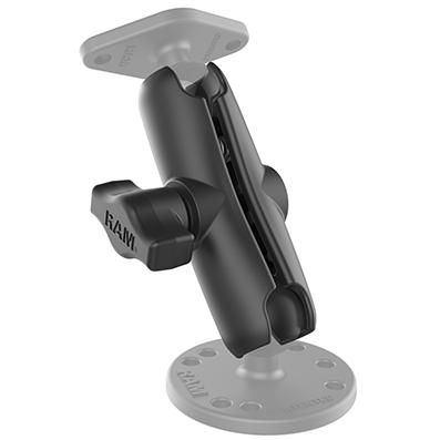 Miniatura Brazo De Enchufe Doble - Color: Negro