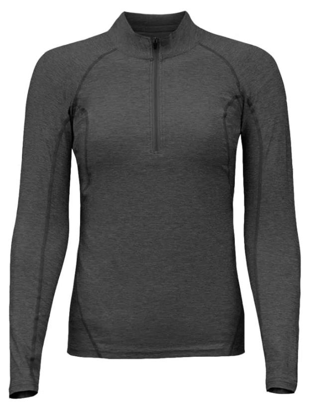 Polera Mujer Dry Fit Manga Larga Dark