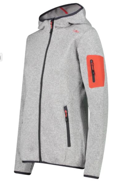 Polar Tejido Mujer Jacket Fix Hood