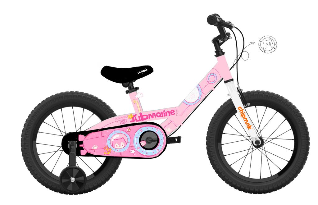 Bicicleta Chipmunk Niña Aro 16 Submarine