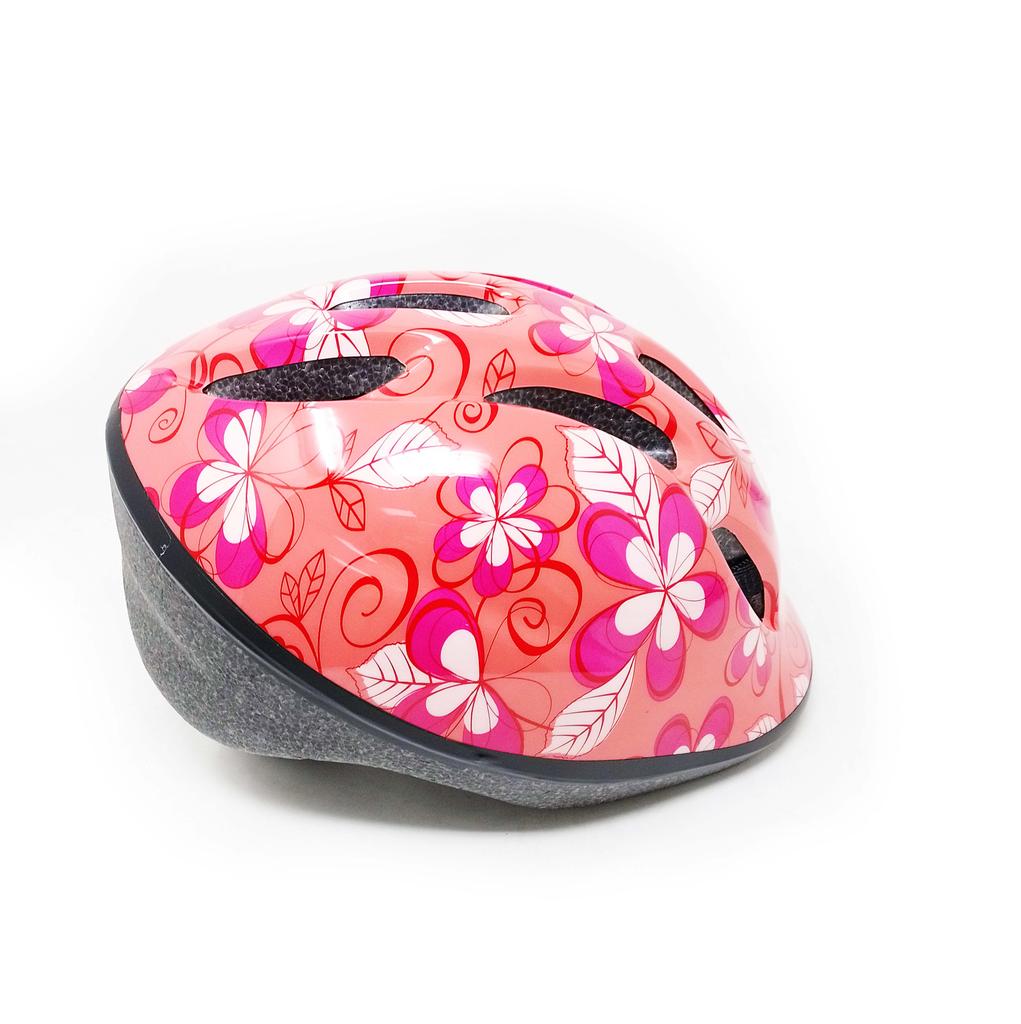 Casco Flowers Niña