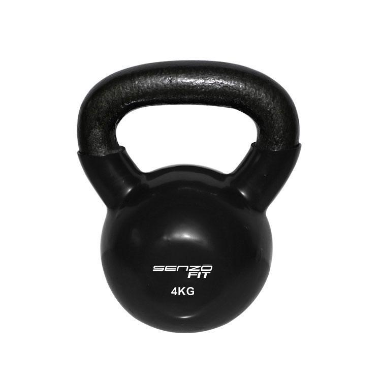 Pesa Rusa Kettlebell 4Kg Cubierta De Vinilo