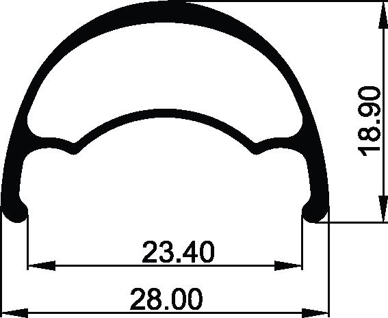 Llanta Aro 29 U28 Tl 32h Fv