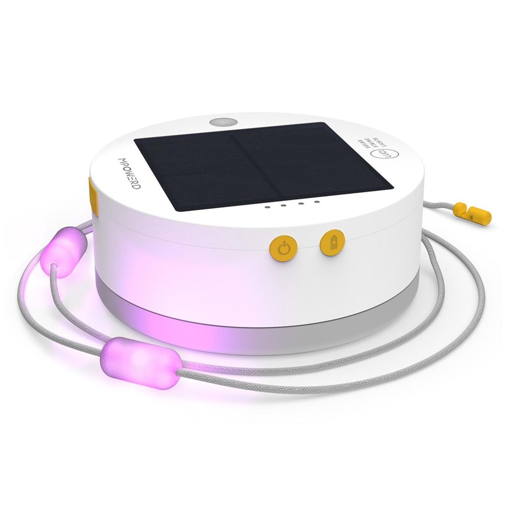 Lampara Solar Enrollable Solar Strings Color