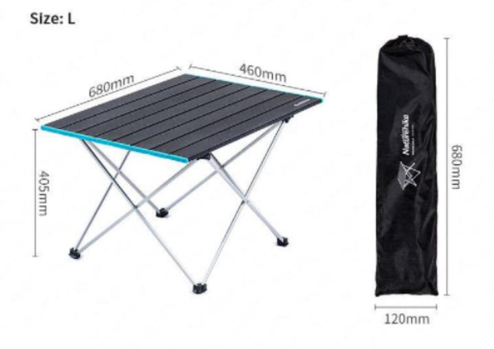 Mesa Plegable Aluminum Folding Table