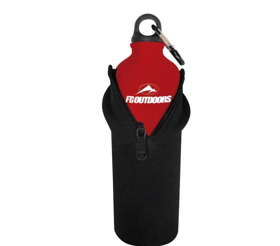 Botella De Aluminio Con Funda 750ml