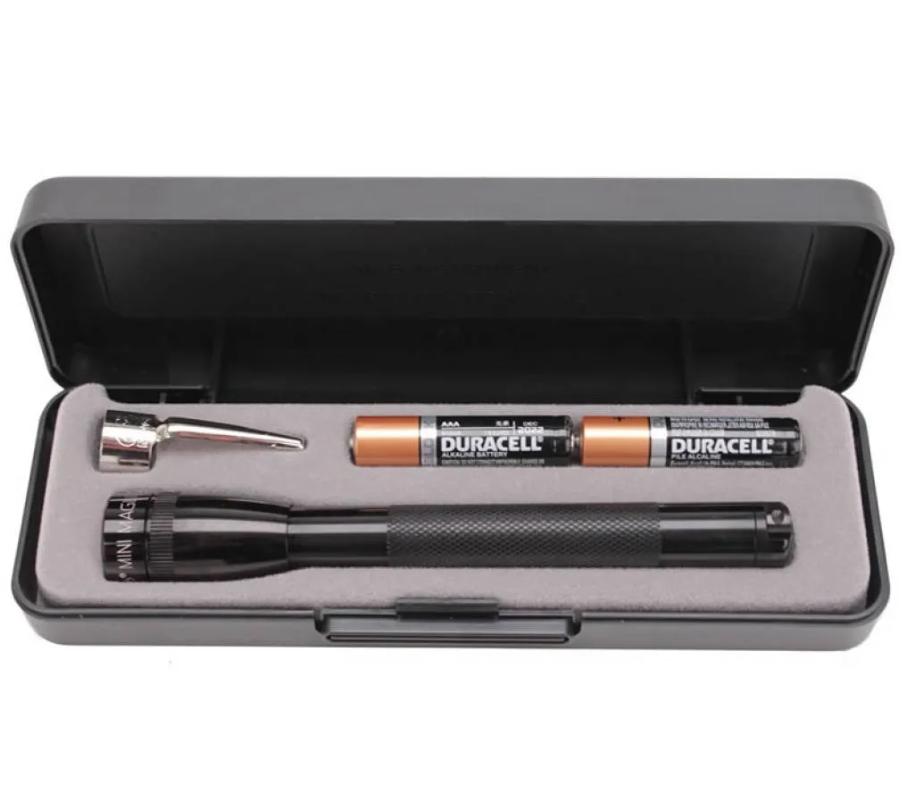 Linterna Mag-Lite Mini LED 2AA 168MM Caja / 168 Lumenes