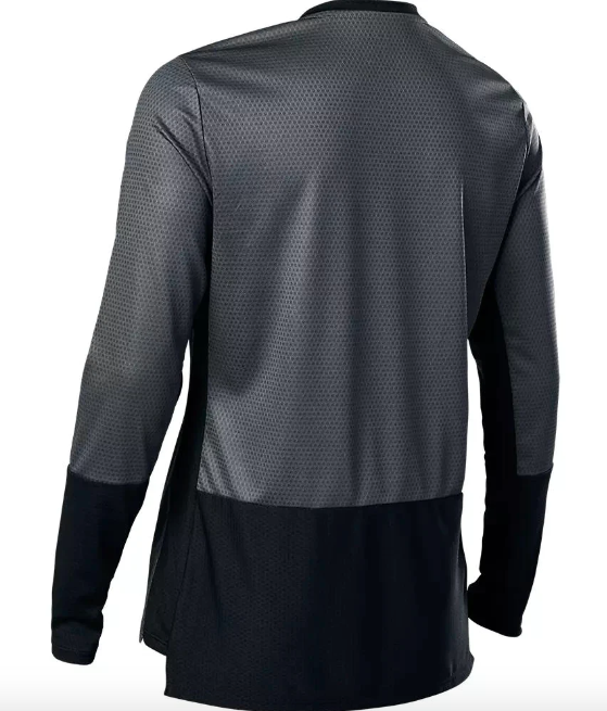 Polera Bicicleta Mujer Defend Manga Larga - Color: Gris