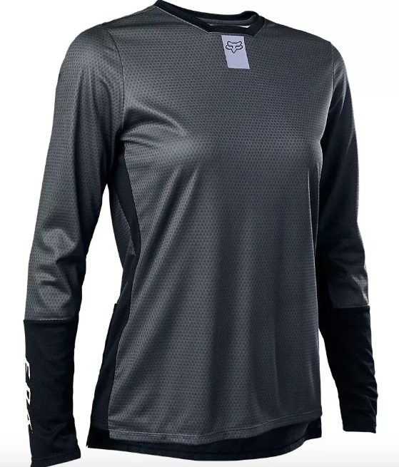 Polera Bicicleta Mujer Defend Manga Larga - Color: Gris