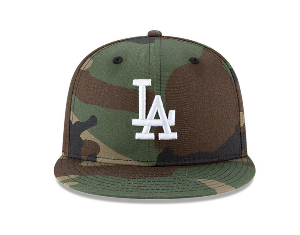 Miniatura Jockey Los Angeles Dodgers MLB 9Fifty - Color: Verde Camo