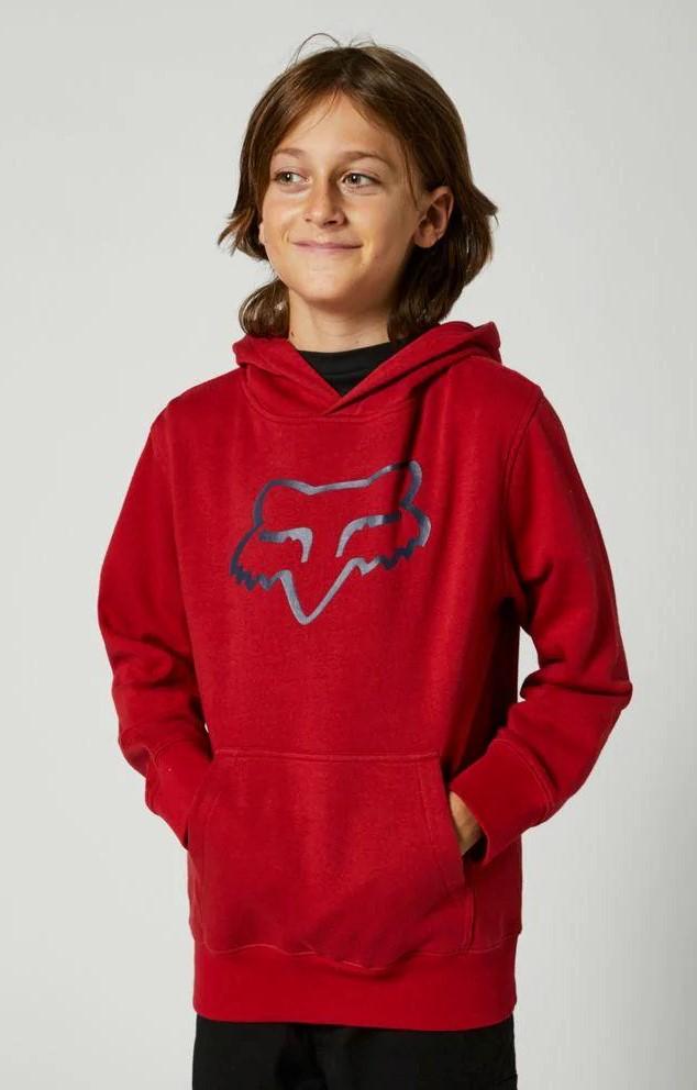 Poleron Lifestyle Niño Legacy Pullover - Color: Rojo