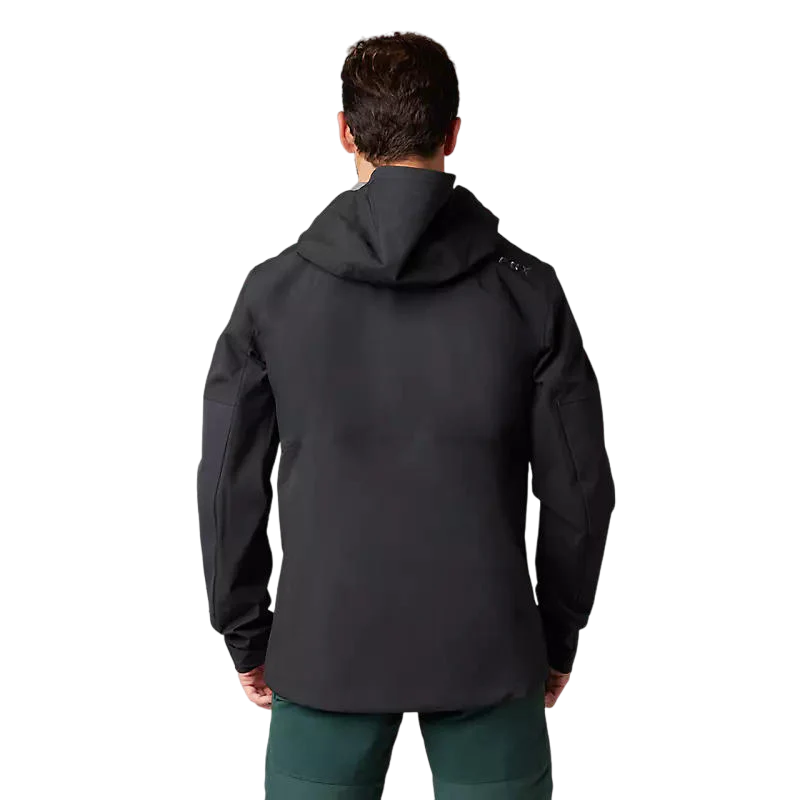 Miniatura Chaqueta Hombre Bicicleta Impermeable Defend 3-Layer - Color: Negro