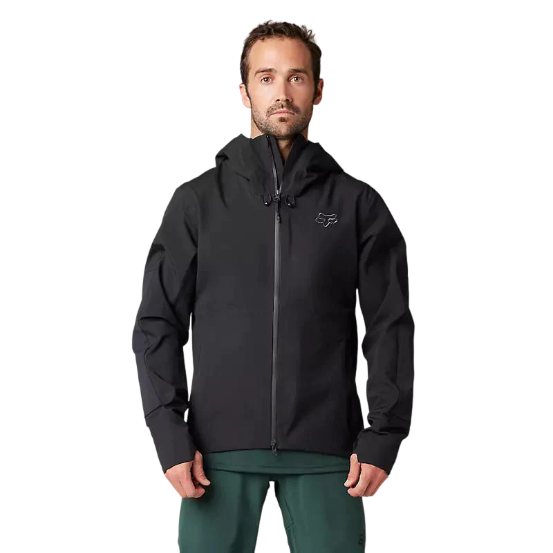Miniatura Chaqueta Hombre Bicicleta Impermeable Defend 3-Layer - Color: Negro