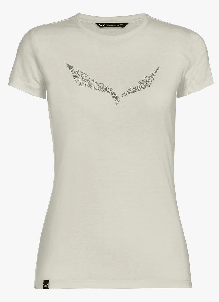 Polera Mujer Solid Logo Dry - Color: Oatmeal Melange